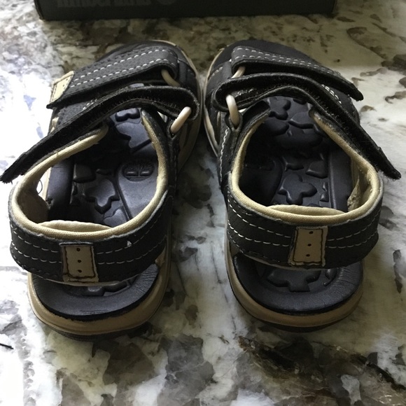 Timberland Mad River 2-Strap Brown Tan Size 9 - Picture 4 of 8
